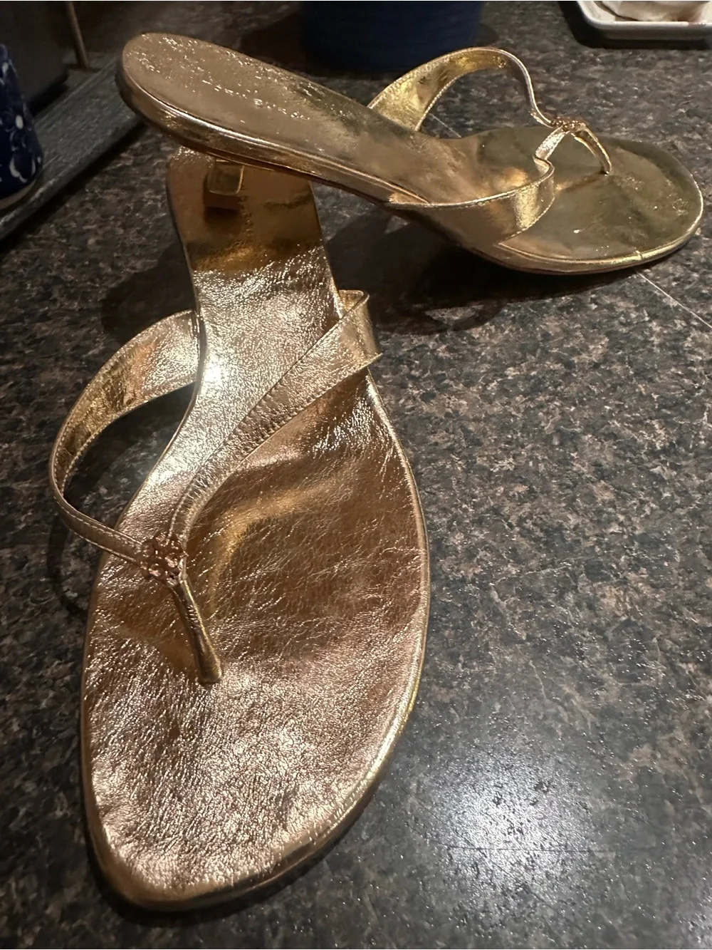Tory Burch night metallic day